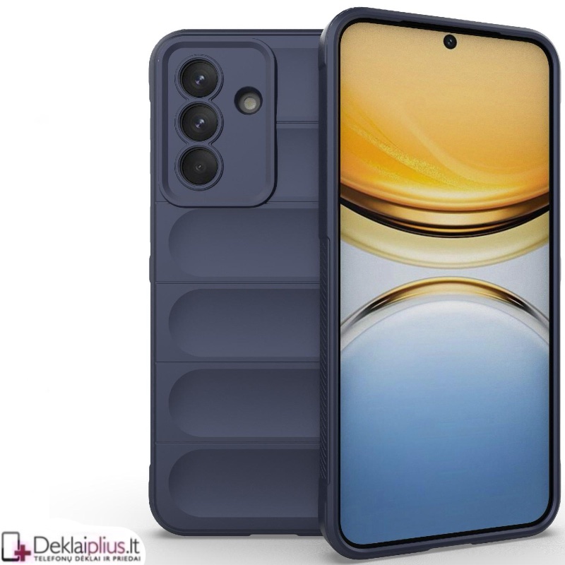 Magic Shield guminis dėklas - tamsiai mėlynas (Samsung Galaxy A37 5G) Magic Shield guminis dėklas - tamsiai mėlynas (Samsung Galaxy A37 5G)